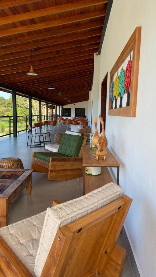 Hotel Fazenda Vale das Águas Águas de Santa Barbara Exterior foto